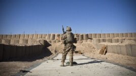 Ushtar amerikan në Afganistan.