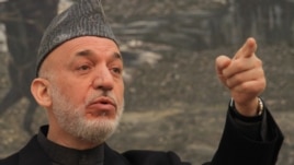 Afghan President Hamid Karzai
