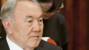 Президент Казахстана Нурсултан Назарбаев в ходе своего визита в Китай. Пекин, 22 февраля 2011 года. 