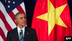 Президент США Барак Обама. Ханой, 23 мая 2016 года.