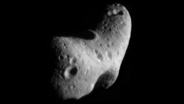 A NASA photo of an asteroid