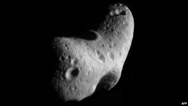 A NASA photo of an asteroid