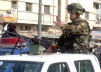 U.S. troops patrolling Baghdad on 7 February (epa)