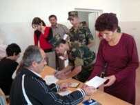 Voting in Nagorno-Karabakh today (Photolur)