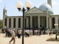 A newly constructed mosque in the Chechen city of Gudermes (ITAR-TASS)