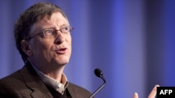 Microsoft founder and philanthropist Bill Gates (file photo)