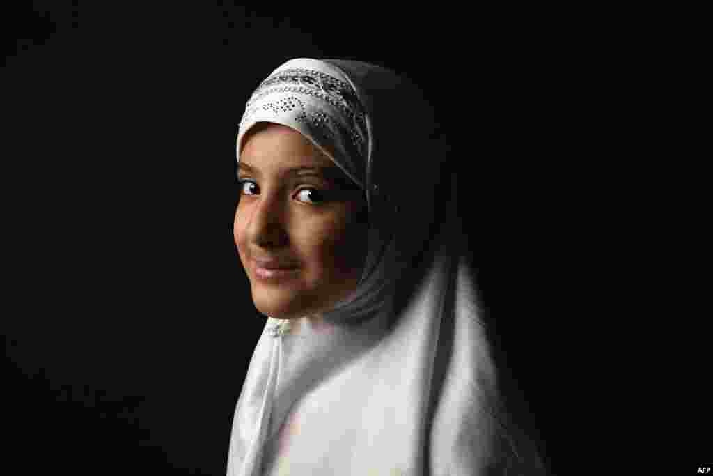 Layla Hussain Nasher, 11, immigrated with her family from Yemen to Newburgh, New York.