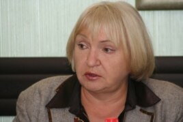 Президент прессозащитной организации "Адил соз" Тамара Калеева. Алматы, 31 марта 2011 года.