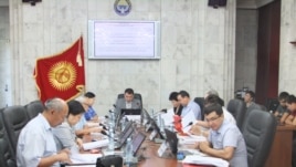 На заседании ЦИК.