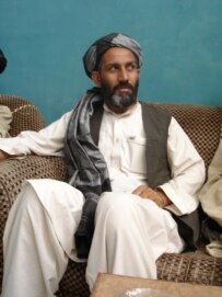 Hajji Gul, a member of the Dand district shura, or council (RFE/RL)