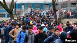 The European Union has been struggling to cope with a surge in migration that saw more than 1 million new arrivals in the 28-member bloc last year.