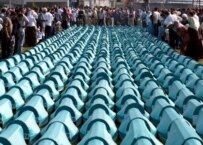Some of the 505 coffins to be buried today near Srebrenica (epa)