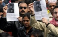 Foreign students in St. Petersburg at rally against killing of Indian student Nitesh Kumar Singh in September 2006 (epa)