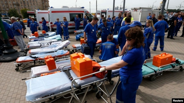 При аварии в метро пострадали десятки человек