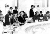 Signing of peace agreement in Moscow in 1997