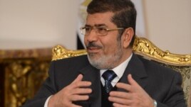 Egyptian President Muhammad Morsi
