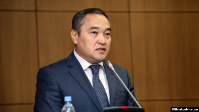 Culture and Information Minister Darkhan Mynbai