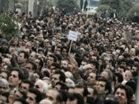 The protest in Tehran today (ISNA)