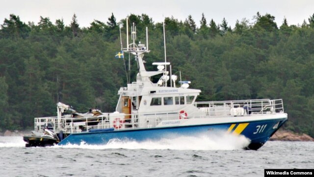 Корабль береговой охраны Швеции
