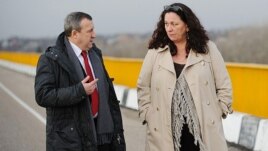 Ambasadorul ucrainean Andrei Deşciţa şi şefa Misiunii OSCE, ambasadoarea Jennifer Brush