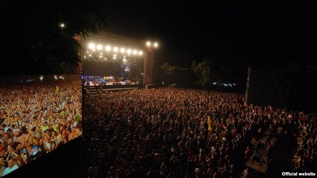 Koncert grupe New order na EXIT-u