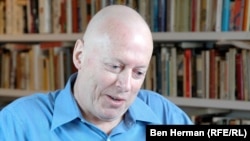 Christopher Hitchens in a November 2010 interview with RFE/RL