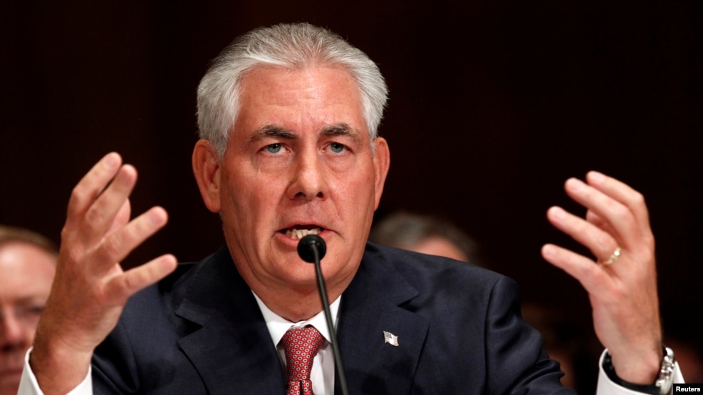 U.S. President-elect Donald Trump touted his pick to be secretary of state, Exxon Mobil Chief Executive Rex Tillerson