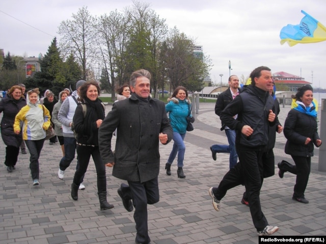 Забег за мир в Днепропетровске