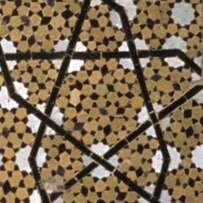 A spandrel of the Darb-i Imam shrine in Isfahan, Iran (Courtesy Photo)
