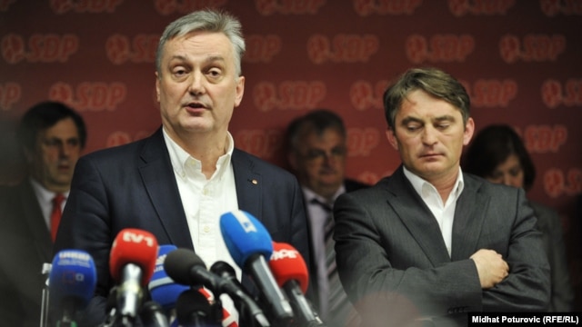 Zlatko Lagumdžija i Željko Komšić