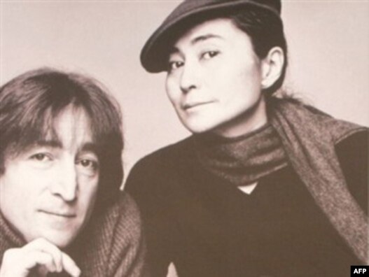 جان لنون به همراه یوکو اونو