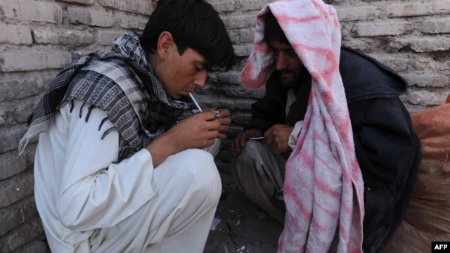 The Afghan government estimates there are more than 1 million drug users out of a population of just over 30 million -- one of the highest drug-use rates in the world.