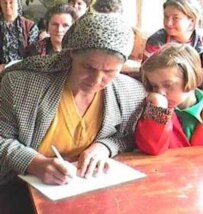 Bosnian women participating in a Women for Women International program (Courtesy Photo)