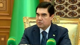 Incumbent Turkmen President Gurbanguly Berdymukhammedov