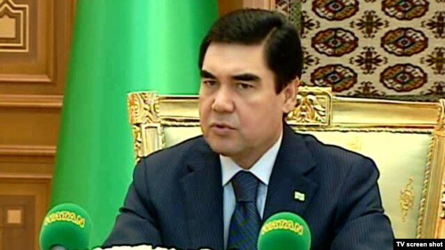 Incumbent Turkmen President Gurbanguly Berdymukhammedov