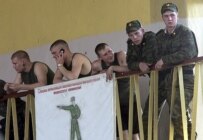 Conscripts at the Armor Academy on 27 January (ITAR-TASS)