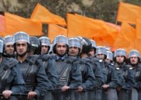 The report's co-editor notes that while there have been some signs of improvement, many of the countries surveyed, they all must confront their Soviet authoritarian legacy (epa)