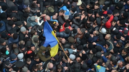 Митинг в Симферополе, 26 февраля 2014 года