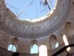 The damaged dome in February 2006 (epa)