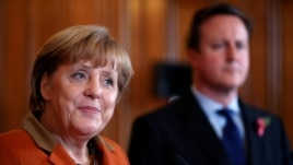 Angela Merkel dhe David Cameron