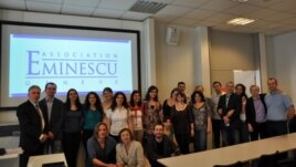 Membri ai Asociației Universitare „Mihai Eminescu” de la Geneva
