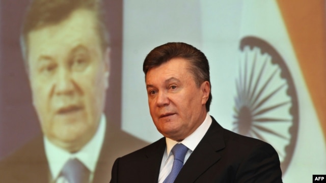 Ukrainian President Viktor Yanukovych