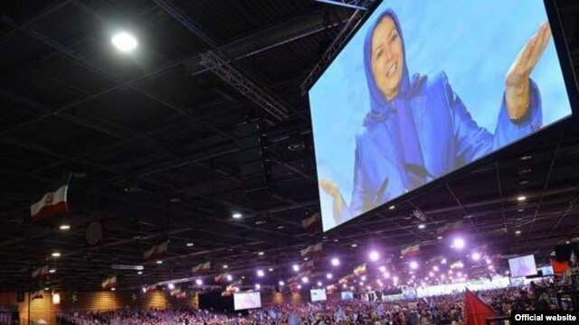 مراسم مجاهدین خلق ایران در پاریس