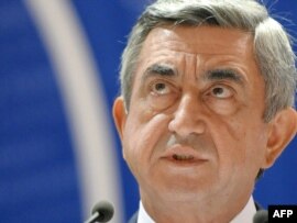 Armenian President Serzh Sarkisian