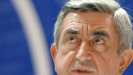 Armenian President Serzh Sarkisian