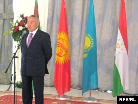 Kazakh President Nursultan Nazarbaev has been stumping hard for the 'akmetal.'
