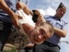 Russian Protesters Arrested Demanding Activist's Release