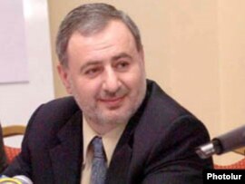 Armenia -- Ararat Zurabian, head of Armenian National Movement (HHSH) party's board, undated
