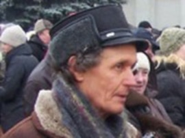 Belarusian opposition activist Mikola Charnavus