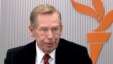 Former Czech President Vaclav Havel during an interview with RFE/RL, 27March2009